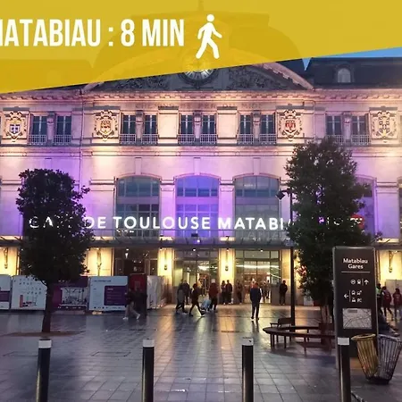 Cosy - Capitole 10min - Métro&gare à Pied Apartamento *