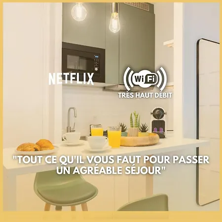 Cosy - Capitole 10min - Metro & Gare A Pied Апартаменты *