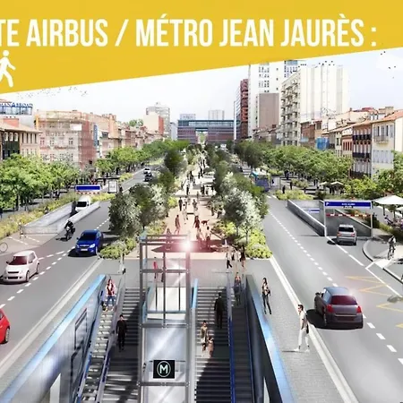 Апартаменты Cosy - Capitole 10min - Metro & Gare A Pied Тулуза