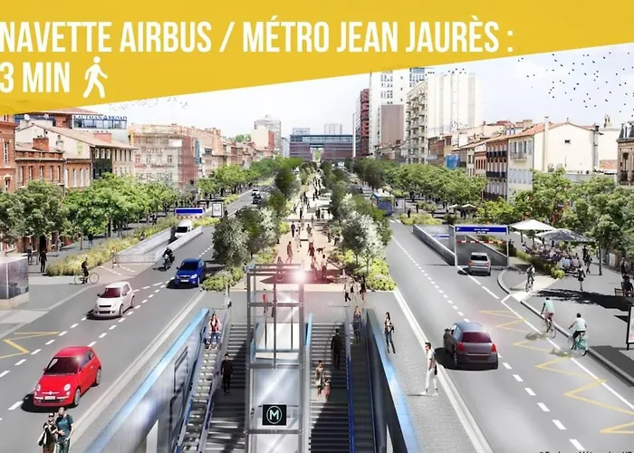 Апартаменты Cosy - Capitole 10min - Metro & Gare A Pied Тулуза