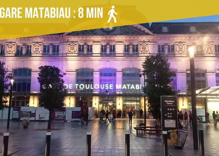 Cosy - Capitole 10min - Métro&gare à Pied Appartamento *